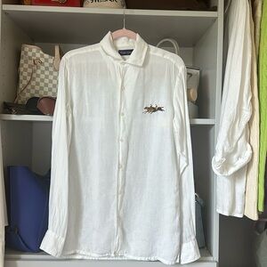 Ralph Lauren purple label linen shirt